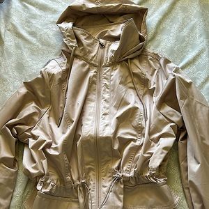 XL pink 100% polyester windbreaker